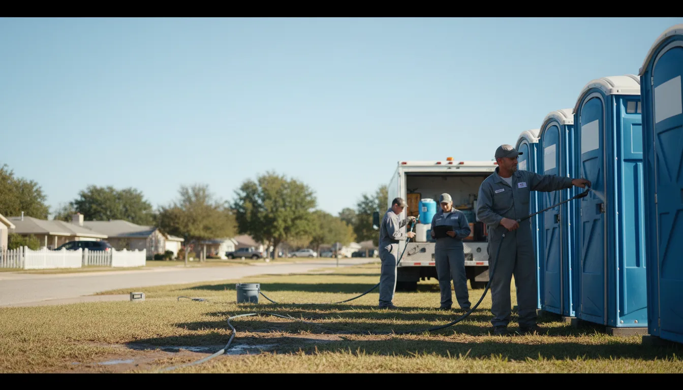 Long-Term Portable Toilet Rental in Trivoli, IL near me